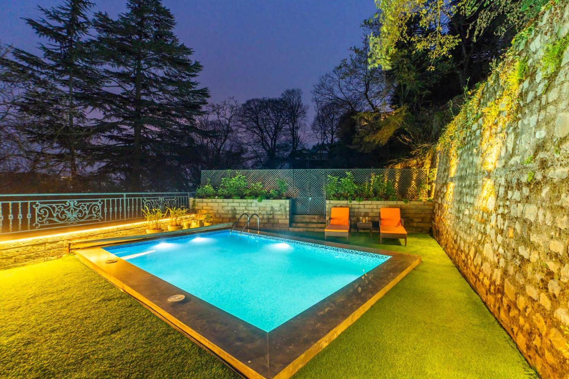 Stayvista At Paris Villa With Pvt Pool & Valley View กัสซอลี ภายนอก รูปภาพ
